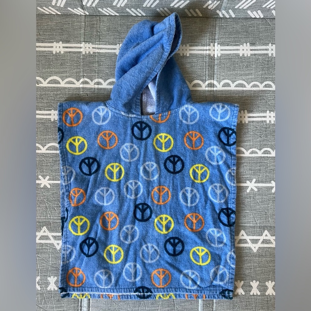 Cotton On Baby/Toddler Blue Swim Coverup
Hooded Towel Poncho